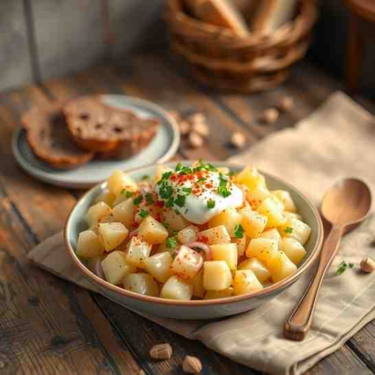 Danish Kartoffelsalat - Traditional Potato Salad Recipe